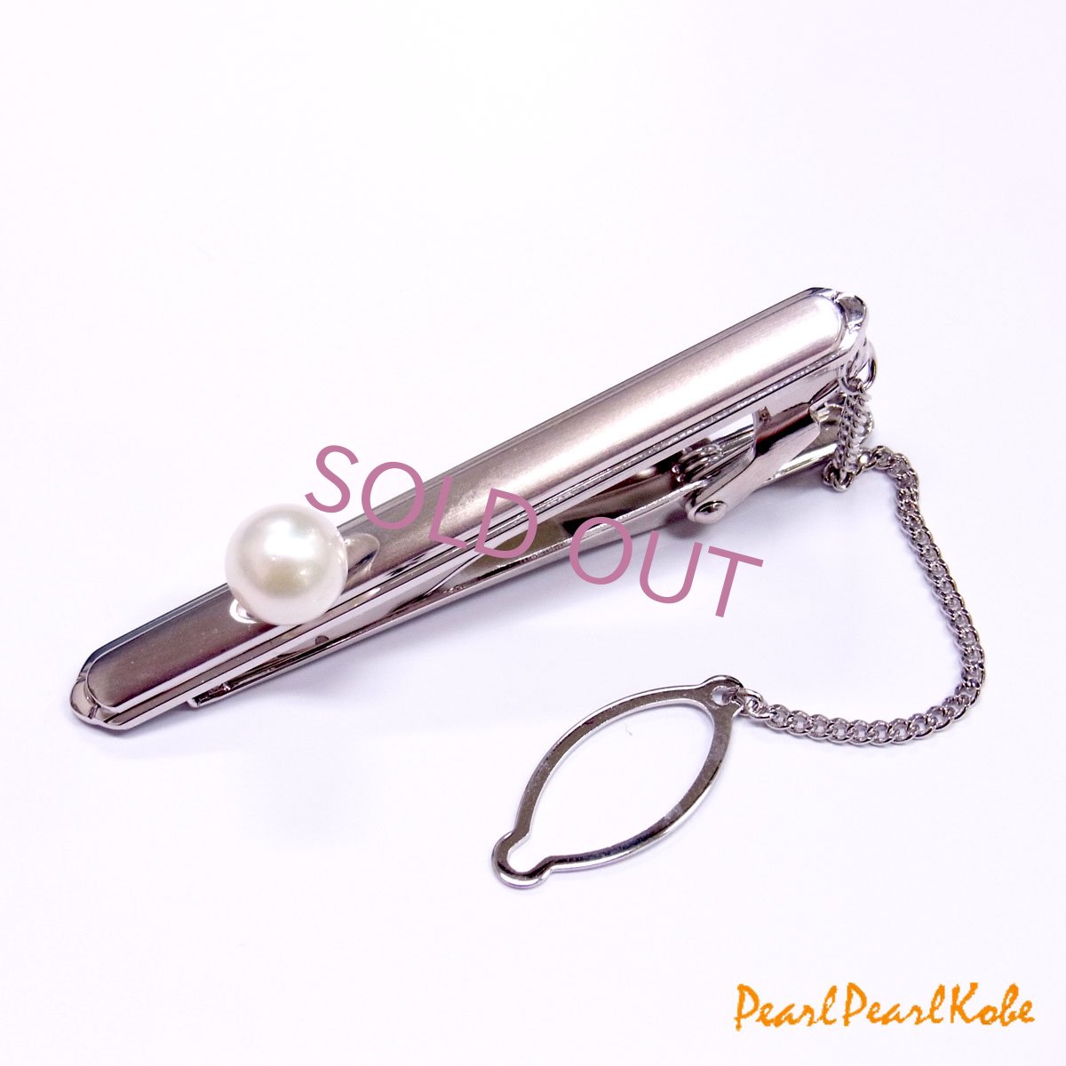 本真珠つきタイバー SV製