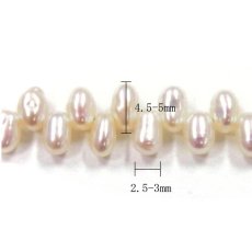 画像8: ベビーパールブレスレット　淡水真珠　2.5-3ｍｍ　ドロップ　ホワイト　クレオパトラ　デザインクラスプ　鳥　木の枝 (8)