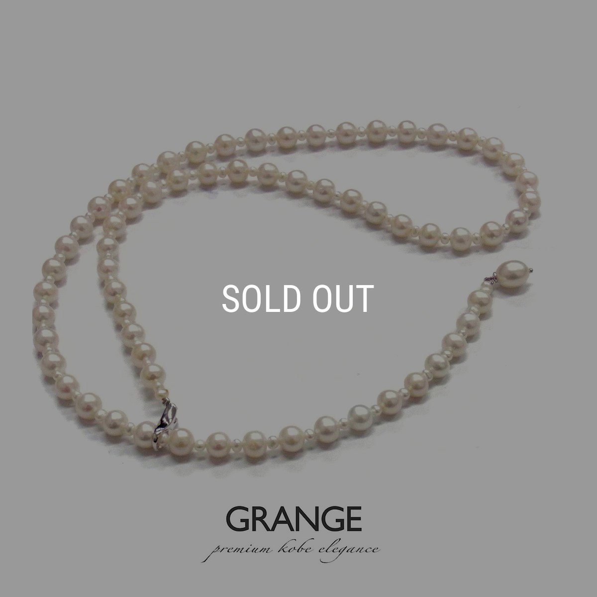 スープル　ワイラインパールネックレス