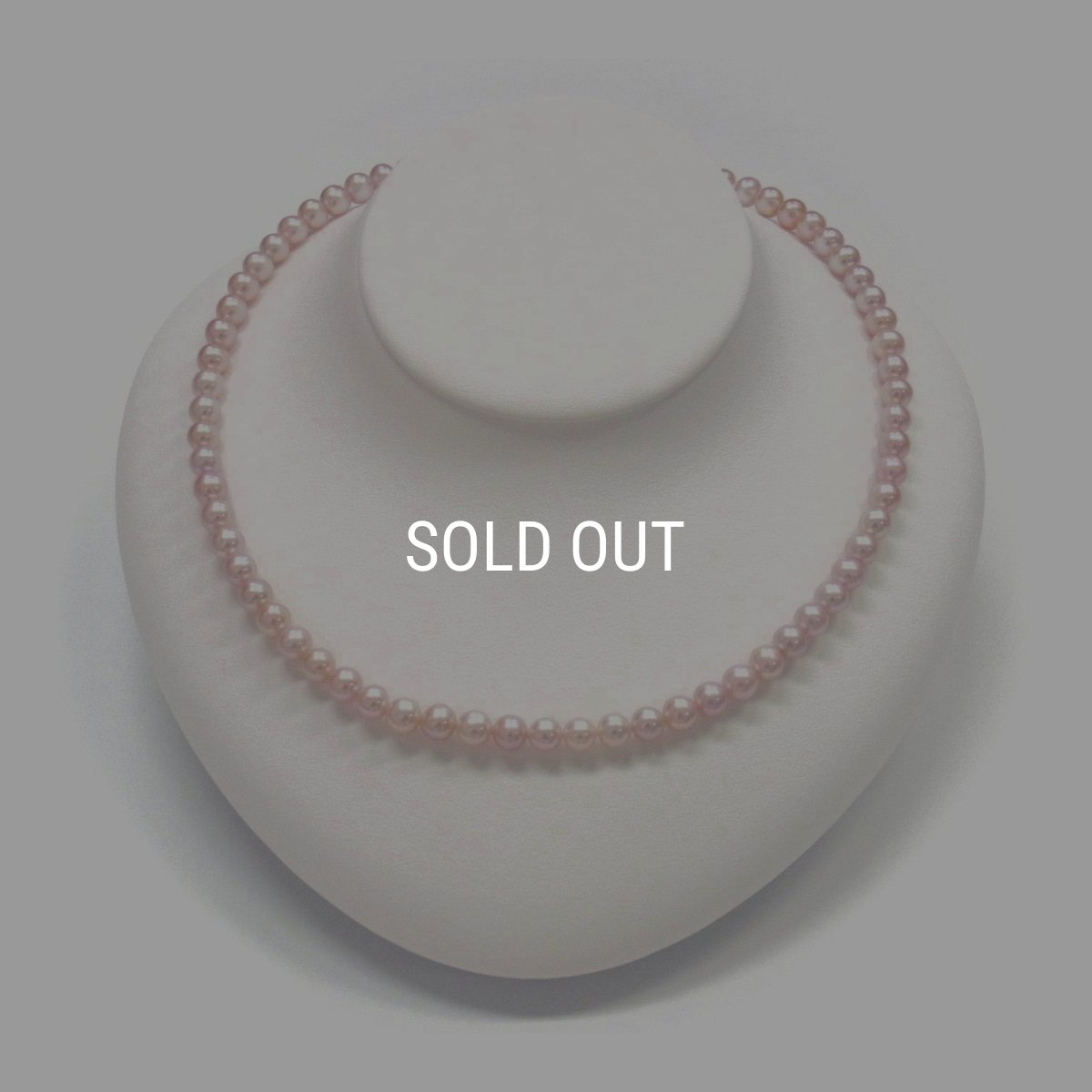 パールネックレス  淡水真珠  6-6.5mm