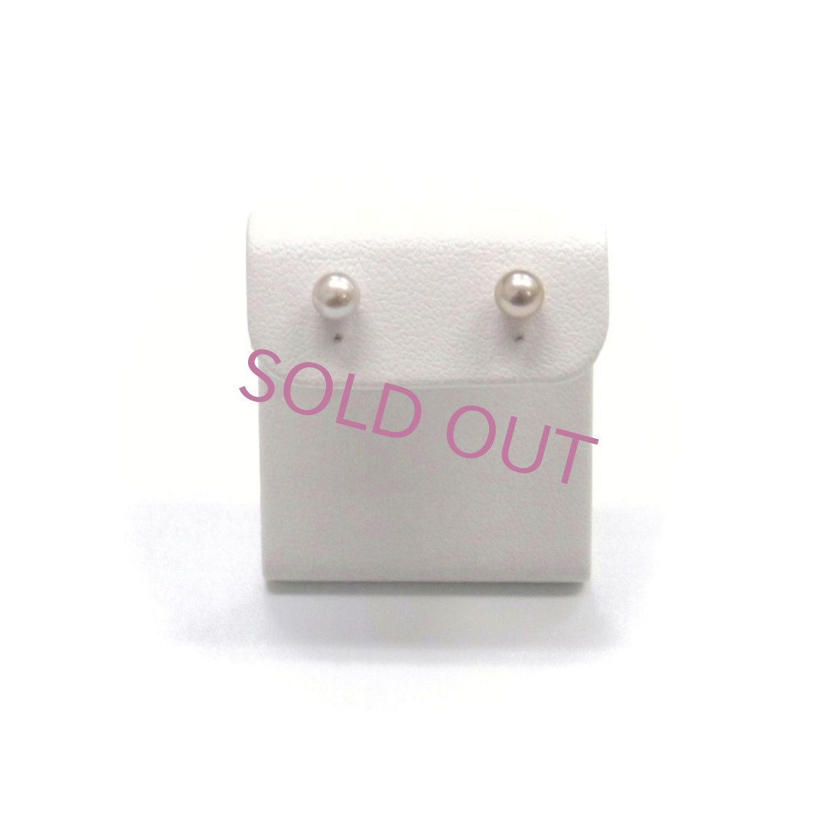 アコヤ本真珠　ネックレス&ピアスセット　ナチュラルグレー　無調色　ベビーパール　４－４．５ｍｍ