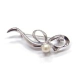 あこや真珠 sterling SILVER パール サークル ブローチ 結婚式 楽天市場】あこや真珠 ブローチ サークル 7.5-8.0mm SV925