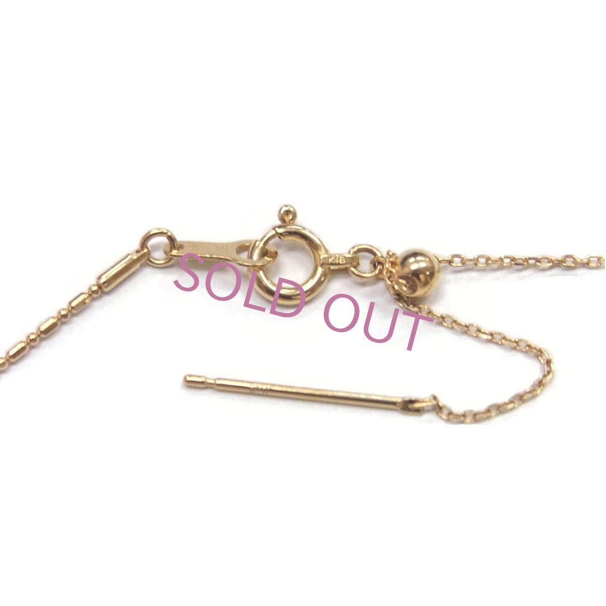 画像5: アコヤ真珠　オメガネックレス　9-9.5mm　K18YG　ミラーボール　シリコン入　40cm＋5cm (5)