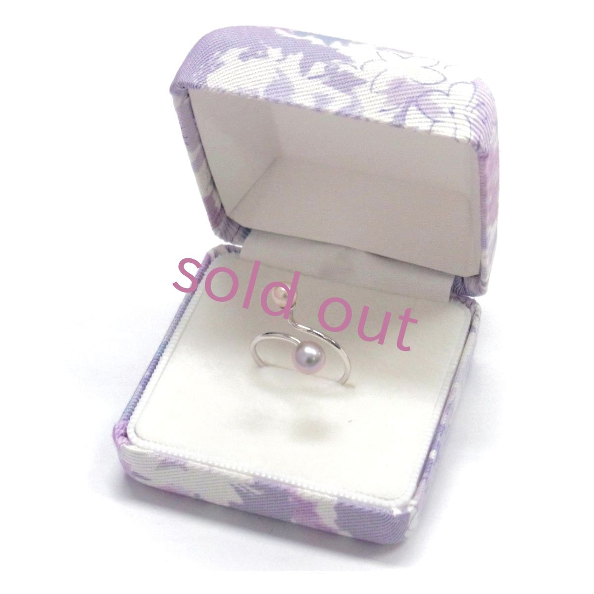 淡水真珠 パールリング 4.5-5mm 5.5-6mm ピンク グレー