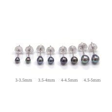 アコヤ黒真珠 サイズ　3-5mm