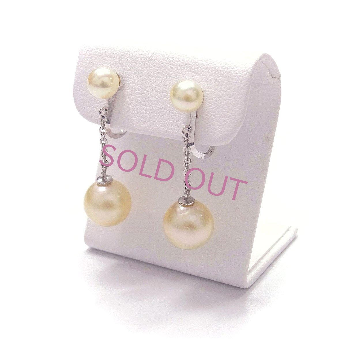 アコヤ真珠 パールイヤリング 5-5.5mm 9mm クリーム ラウンド SV925