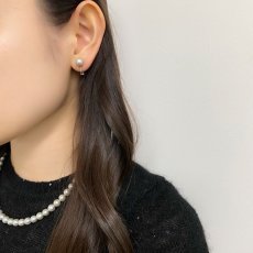画像10: アコヤ真珠 ネックレスセット(ピアス/イヤリング) 7.5-8ｍｍ ナチュラルグレー 無調色 ラウンド GIA宝石鑑定士保証書 パールクロス付き (10)