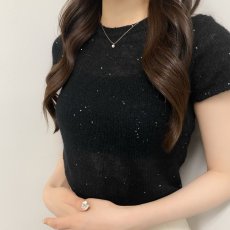 アコヤ真珠 一粒パールペンダント 5-5.5mm ベビーパール ホワイト ラウンド K10PG アズキチェーン 45cm スライド式アジャスター 