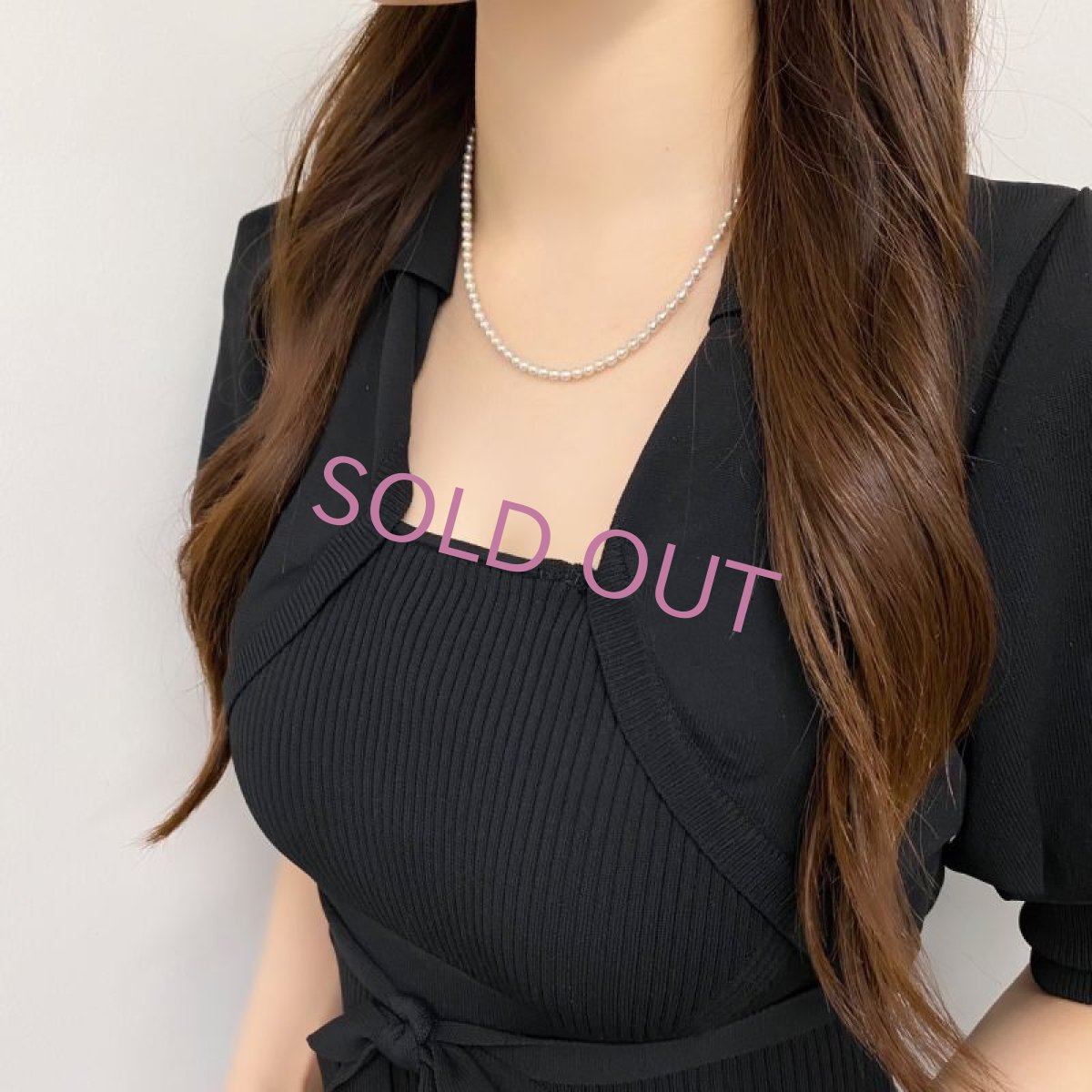 画像7: アコヤ真珠 ベビーパールネックレス  3.5-4mm ナチュラルグレー 無調色 セミラウンド 約42cm GIA宝石鑑定士保証書付き (7)