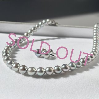 高級 アコヤパール パール 真珠 ネックレス シルバー あこや真珠 (アコヤ真珠) ネックレス | Pearl for Life -真珠で