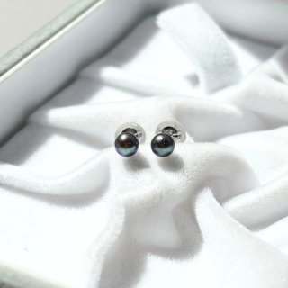 TASAKI アコヤベビーパール ピアス SV 田崎真珠 SV アコヤベビー真珠 ピアス 径約3.1mm ハローキティ