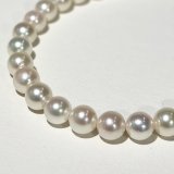 アコヤ真珠 ベビーパールネックレス 3.5-4mm ホワイト セミ