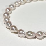 937 超美品　本真珠　アコヤ真珠 セミラウンドシェイプネックレス 証明書付き pd_41961dc4e5621b513e79c5c1e74