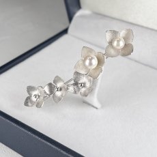 画像3: アコヤ真珠 パールブローチ 5-5.5mm 5.5-6ｍｍ ホワイト ラウンド シルバー製 SV925 (3)