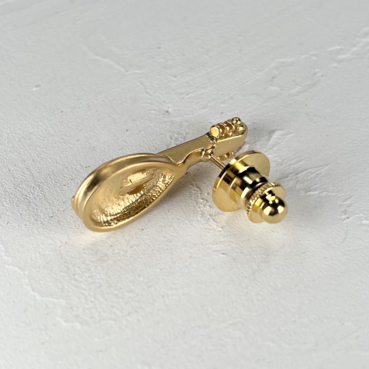 画像3: アコヤ本真珠　パールピンブローチ　マンドリン　アコヤ本真珠　楽器　シルバーカラー　ゴールドカラー　 (3)