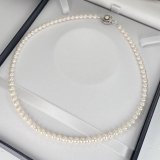 あこや本真珠 ネックレスセット イヤリング ピアス 7-7.5mm ホワイト