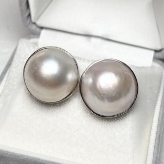 マベ真珠ピアス - パール・パール・コウベ