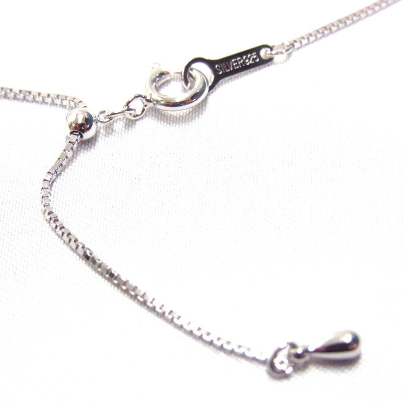 パールネックレス 曲線 流線形 個性的ネックレス お洒落 アコヤ本真珠 シルバー ２０１８年神戸セレクション