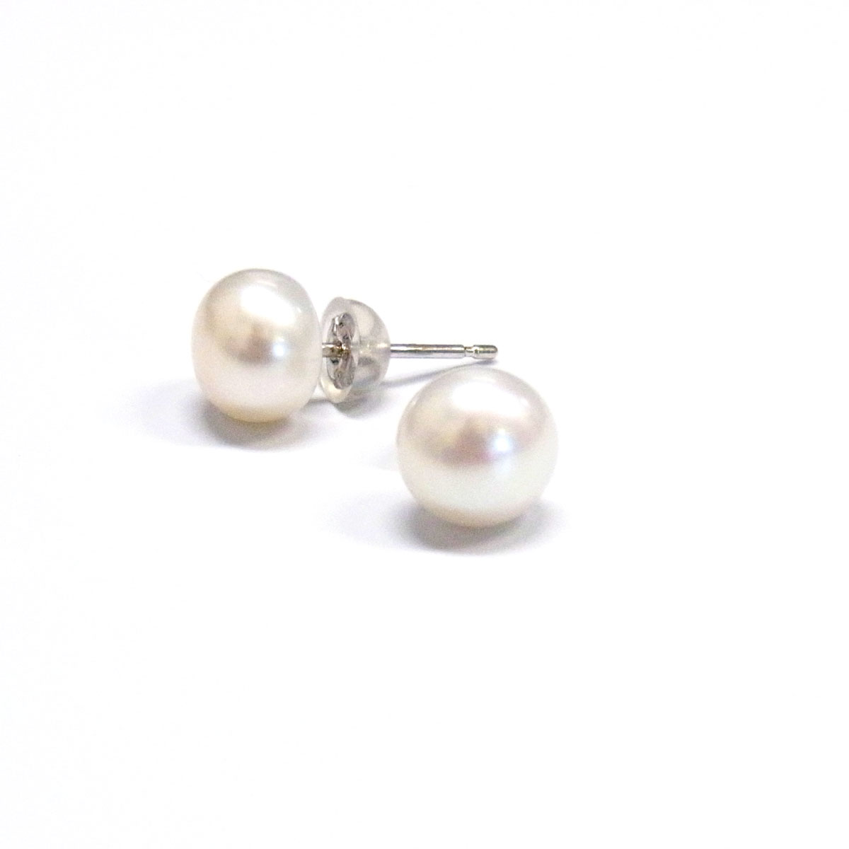 淡水真珠 ピアス 7-7.5mm