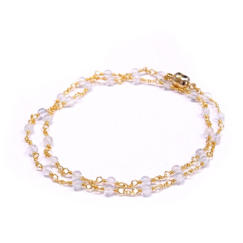アクアマリンセット ネックレス ピアス ブレスレット 日本産 夏アクセ