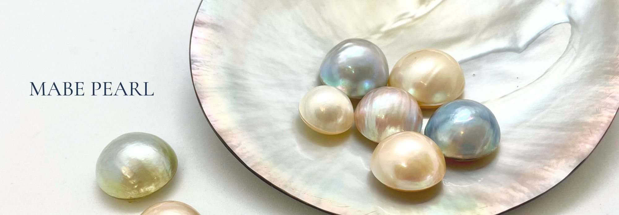 マベ真珠パールルース 19mm グリーンカラー アクセサリー、時計 ...