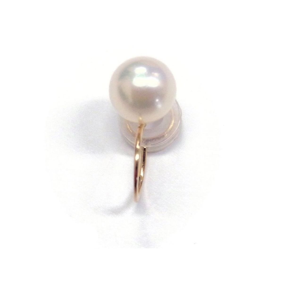 アコヤ真珠　パールイヤーカフ　6-6.5ｍｍ　K10YG　片耳　ユニセックス