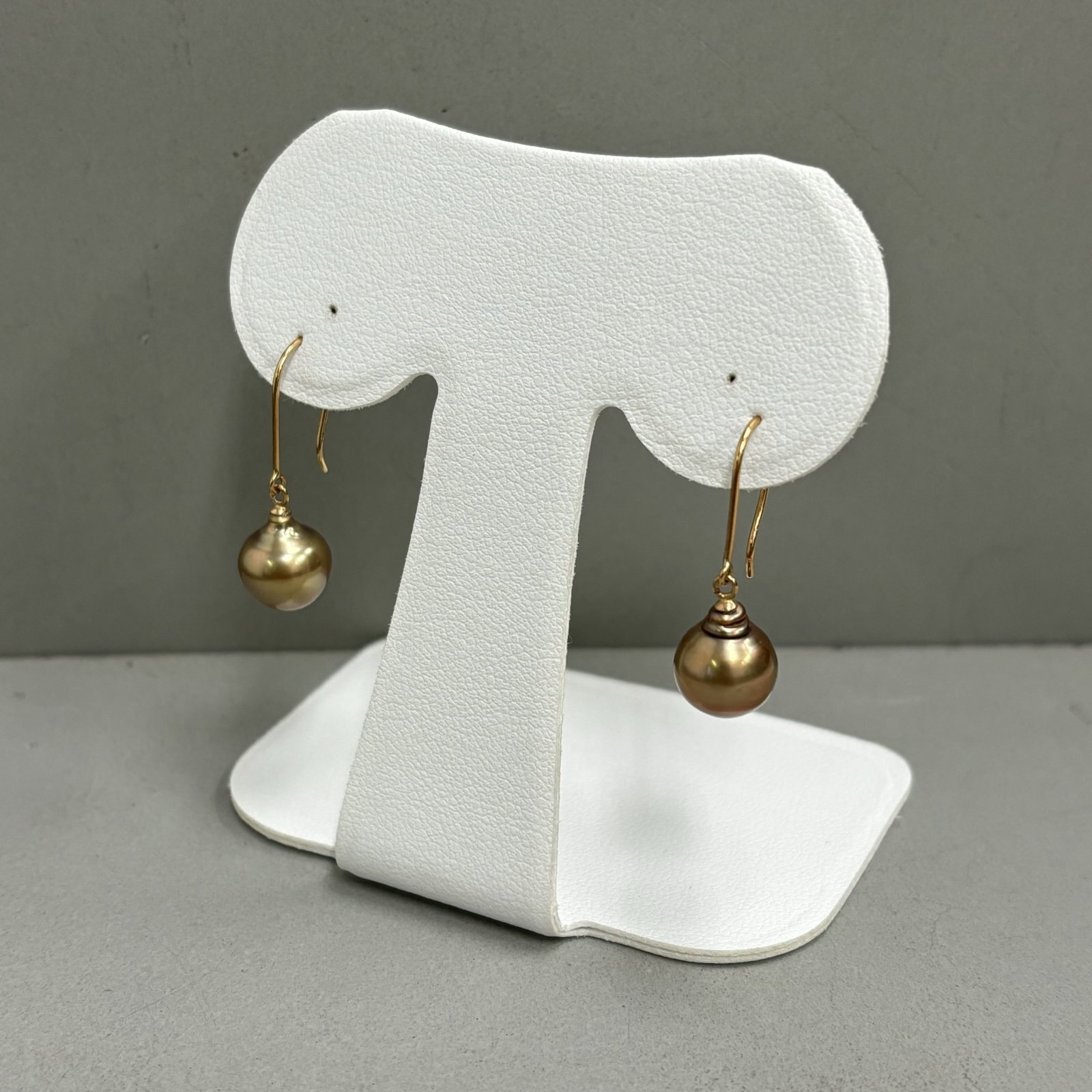 お値下げ！18K 18金 黒蝶真珠 バロック フックピアス アクセサリー