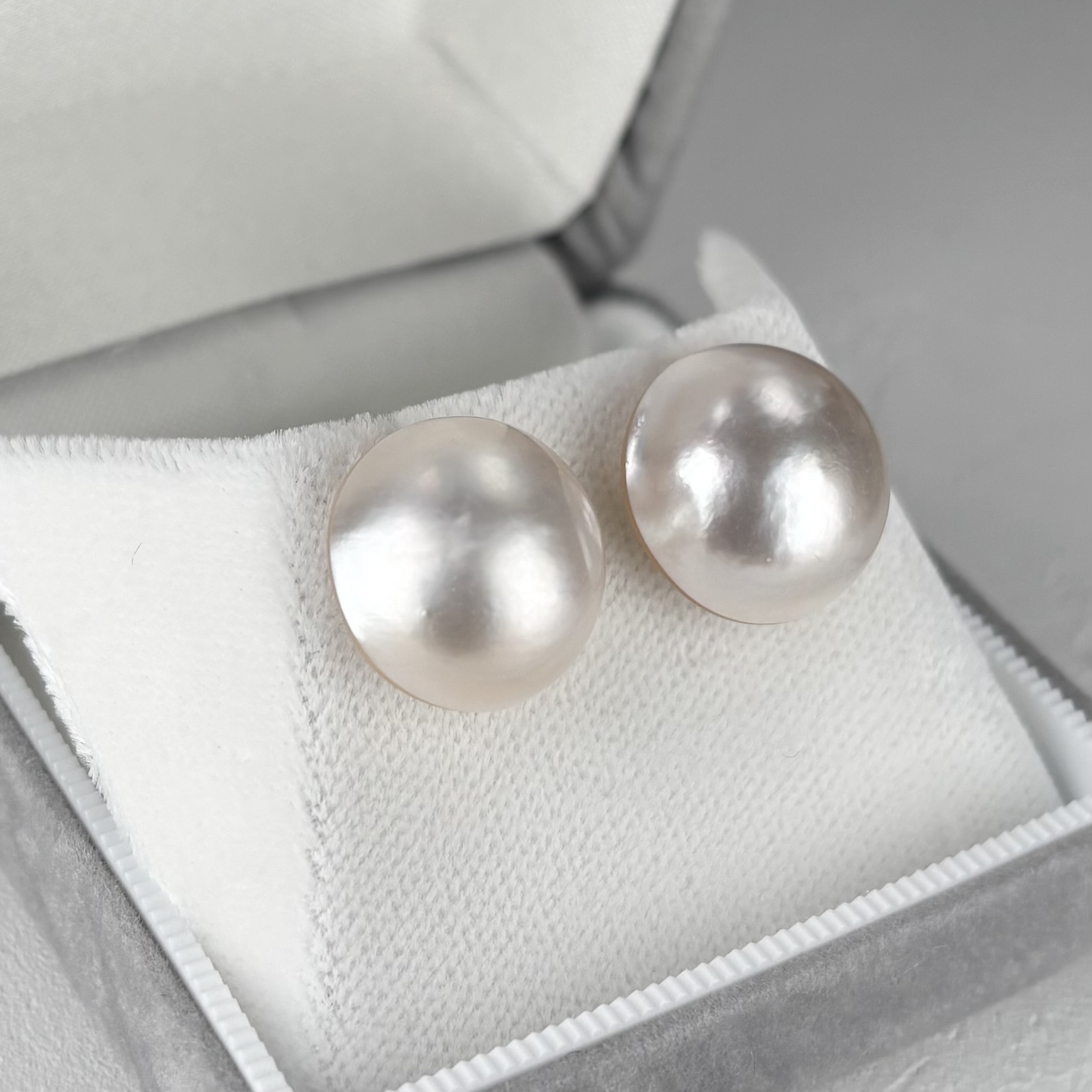 K18 マベパール ピアス　15mm パールピアス　真珠　パールピアス K18 パール ボディピアス │アコヤ真珠 軟骨ピアス – PICOLLET